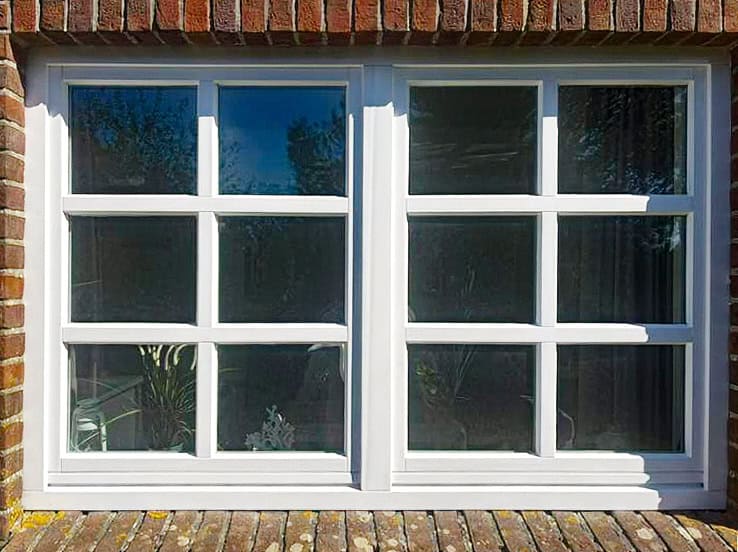 Außenarbeiten Fenster